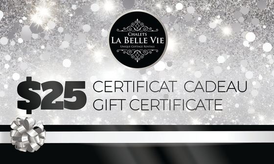 Chalets La Belle Vie: gift certificate