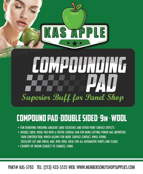 Kas Apple: compounding pad insert